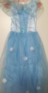 Kids Costumes to Hire - Princess Cinderella Blue Dress